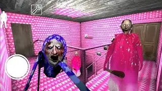 Granny Game Horror Escape Barbie Mode Gameplay #10 #trending #funny #viral #granny