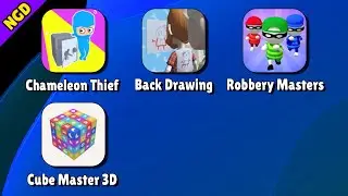 Chameleon Thief, Back Drawing, Robbery Masters, Cube Master 3D | New Games Daily