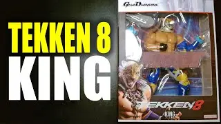 Tekken 8 King Bandai Namco Game Dimensions Action Figure Unboxing and Review