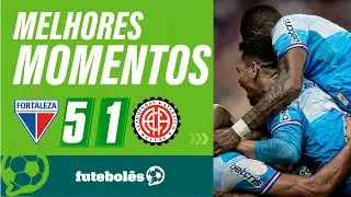 MELHORES MOMENTOS: FORTALEZA 5X1 ATLÉTICO-BA | COPA DO NORDESTE