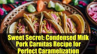 Sweet Secret: Condensed Milk Pork Carnitas Recipe for Perfect Caramelization