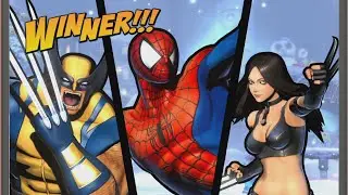 UMVC3 - WOLVERINE/X-23/SPIDER-MAN ONLINE!