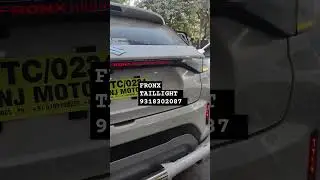 Fronx New Taillight ✅ Maruti Suzuki Fronx Taillight ✅ New Taillight Maruti fronx ✅ #marutisuzuki