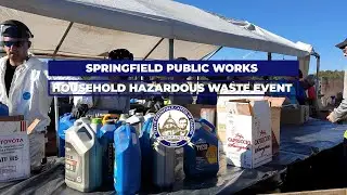 The City of Springfield 2025 Public Works Hazardous Waste Community Event