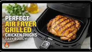 Air Fryer Cooking - Boneless Chicken Thigh - instructions in description