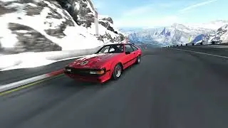 MECHADOC CELICA XX Anime ver. (CELICA SUPRA) on Bernese Alps　よろしくメカドック セリカXX　FORZA MOTORSPORT 4