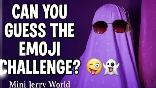 Caption Can You Guess the Emoji Challenge❤️😂 | Mini Jerry World #funny#emojichallenge #viralvideo