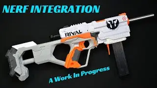 Интеграция Nerf Rival Kronos Alphahawk, часть 1 (Создание лучшего Nerf Kronomag!)