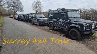 Surrey 4x4 Tour in Simon's Discovery 2