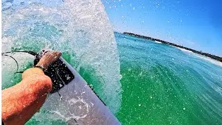 Surfing Dbah &ndash; Perfect Glassy Morning (POV with Mick Fanning Out There)