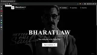 BharatLawAI &ndash; Ask Indian Law with AI | RAG + LLaMA3 + Streamlit Demo