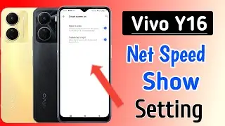 vivo y16 net speed show/Vivo y16 me net speed kaise dekhe/network speed setting