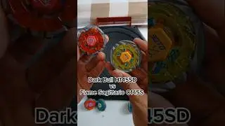Dark Bull H145SD vs Flame Sagittario C145S #beyblade #bettle #shorts
