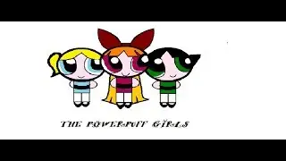 Powerpuff Girls z Speedpaint in ms paint || Powerpuff girls kaise draw Kare || by easyvisydrawspeedy