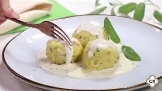 Canederli in fonduta di Taleggio DOP - Operazione Kn&ouml;del - Gustavo Taleggio Missione Buone forchette