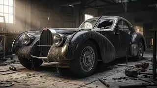 ASMR Car Restoration | Bugatti Type 57SC Atlantic 1938 Full Restoration from Junkyard