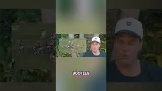 FOOTBALL SECRET: The Fake Play Action Bootleg Explained! #shorts