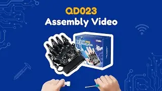 Assembly Video: QD023 Motion-Sening Glove for ESP32 Smart Cars & Coding Robots | ACEBOTT