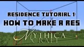 Residence Tutorial 1: Making A Res