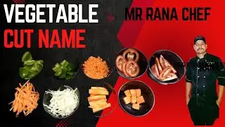 Vegetable cutting name