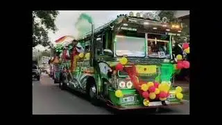 ගලන ගලන දොල පාර BUS DJ REMIX #automobile #vahicles #trending #newbusvideo 