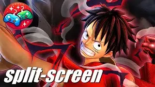 How to enable splitscreen mode in One Piece Pirate Warriors 4 (multiplayer games)?