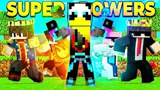 😱I Got the MOST POWERFUL POWER in This MINECRAFT SUPERPOWER ONLY SMP - Varad Insaan