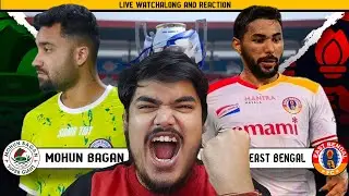 Kolkata Derby LIVE 🔥 | Mohun Bagan vs East Bengal | Super Cup Watchalong & Reaction | Pratz