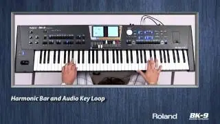 Organ on Roland BK-9. Shuffle Blues