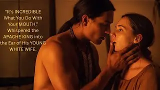 “It’s INCREDIBLE What You Do With Your MOUTH,” Whispered the APACHE KING into the  YOUNG WHITE WIfe