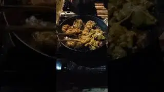 タークフライパンで肉を焼く！鶏肉編②