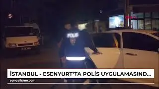 İstanbul - Esenyurt&rsquo;ta polis uygulamasından ka&ccedil;an 2 ş&uuml;phelinin silahlı saldırı i&ccedil;in keşif yaptığı...