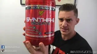 BSN Syntha-6 Isolate Protein Powder Supplement Review - MassiveJoes.com Raw Review