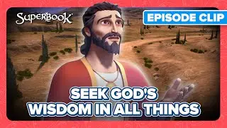 God Is the Source of All Wisdom | Superbook - King Solomon English Clip