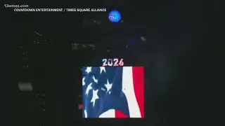 New York rings in 2026 at Times Square, as countries from around the world celebrate the new year