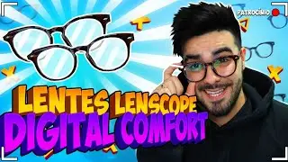 UNBOXING LENTES LENSCOPE DIGITAL COMFORT! *as melhores lentes que j&aacute; usei!