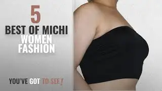 Michi Women Fashion [2018 Best Sellers]: PLUS SIZE BANDEAU TUBE BRA - SEAMLESS! MANY COLORS! FITS