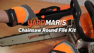 3 Pcs Chainsaw File Kit with Handle and Storage Bag for All Chainsaw Chains#automobile #tools #viral