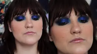 Smokey Blue Eyeshadow Tutorial | Using Shroud Cosmetics Arcana & Creepy Cute