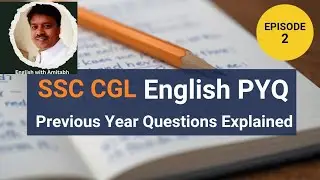 COMMON ERROR PREVIOUS YEAR QUESTION (PYQ) SSC CGL  2024 EXPLAINED 
