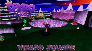 Spyro The Dragon: (Spaghetti) Custom Level: Wizard Square By AdamTheDragon