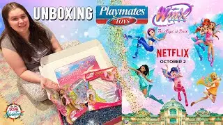 Распаковка рекламной коробки WINX CLUB от Playmates Toys и NETFLIX (новый сериал, уже в эфире)