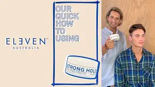 HOW-TO | ELEVEN AUSTRALIA | STRONG HOLD STYLING PASTE