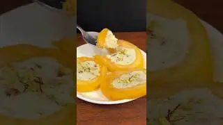Making creamy mango kulfi the perfect frozen treat #food #delicious #how #howto #shorts