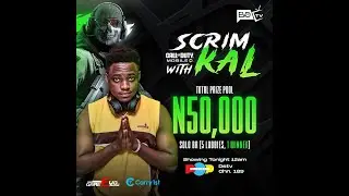 Re-Watch: COD:M Scrims With K&agrave;l on DSTV