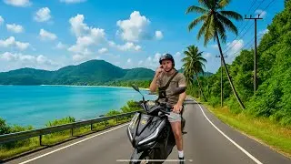 First Time Riding A Bike In Thailand!