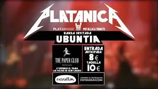 PLATANICA + UBUNTIA en concierto. The Paper Club. 24/NOV/2017. (3)