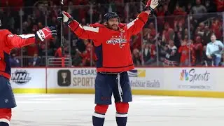 Alex Ovechkin scores vs Hurricanes from his office in power play (31 oct 2022)