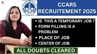 🔥 CCRAS 2025 All Doubts Cleared! Posts, Syllabus, Salary, Eligibility & Exam Pattern | CareerShaala