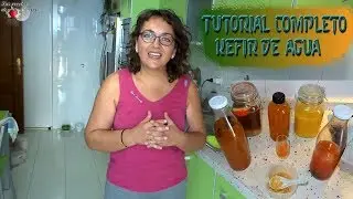 Tutorial Completo  Kéfir de Agua | Tibicos | Nódulos de Kéfir en Agua